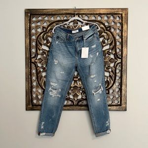 Kancan Los Angeles High Rise Girlfriend Jeans NWT 7/27